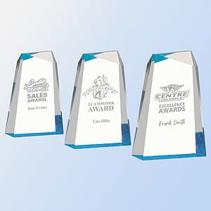 Acrylic Blue Mesa Award