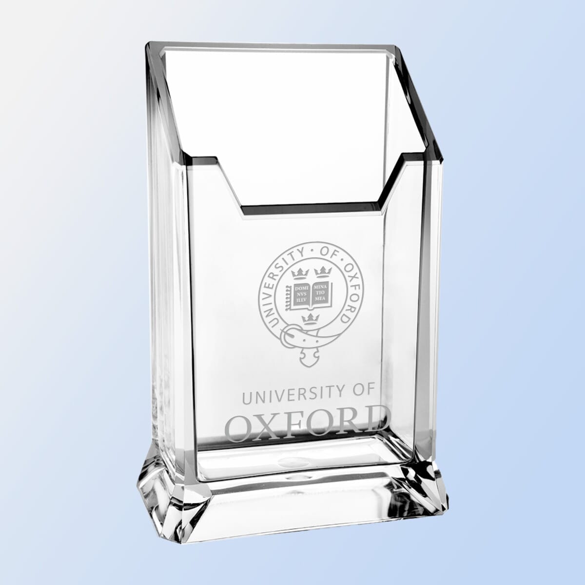 Acrylic Dual Tier Business Card Holder