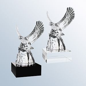 Majestic Eagle Glass Award