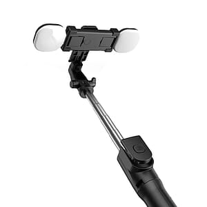Double Light Tripod Selfie Stick