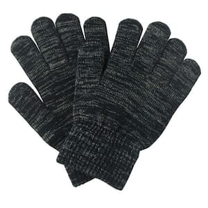 Touch Screen Soft Stylus Gray Hinted Gloves