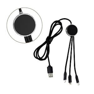 LED Light-Up 3-in-1 Charging Cable