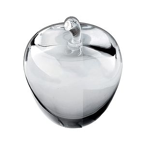 Crystal Apple Paperweight