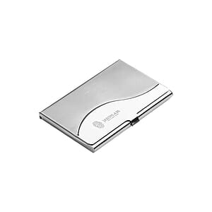 Wavy Mirror Business Card Holder