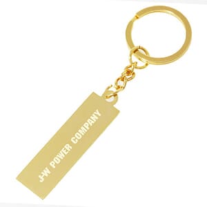 Miniature Gold Bar Keytag