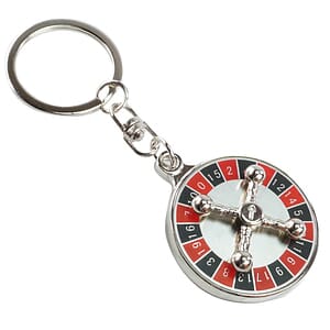 Mini Roulette Spinning Key Tag