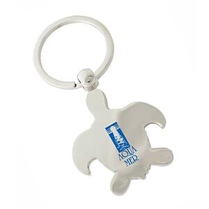 Metal Sea Turtle Keychain