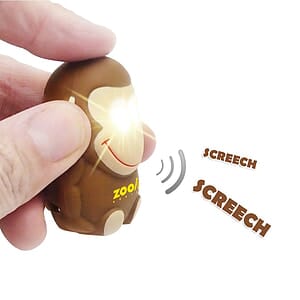 Monkey LED Light & Sound Keychain