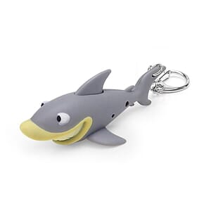 Shark LED Light & Sound Keychain