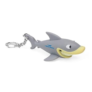 Shark LED Light & Sound Keychain