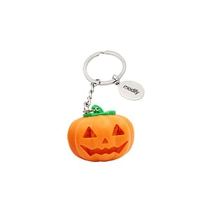Jack-o-Lantern LED Keychain