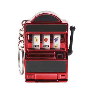 Pocket-Size Slot Machine Keychain