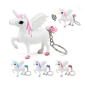 Flying Unicorn LED Keychain