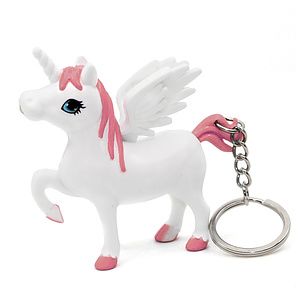 Flying Unicorn LED Keychain