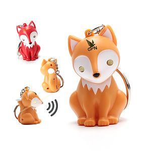 Fox LED Keychain