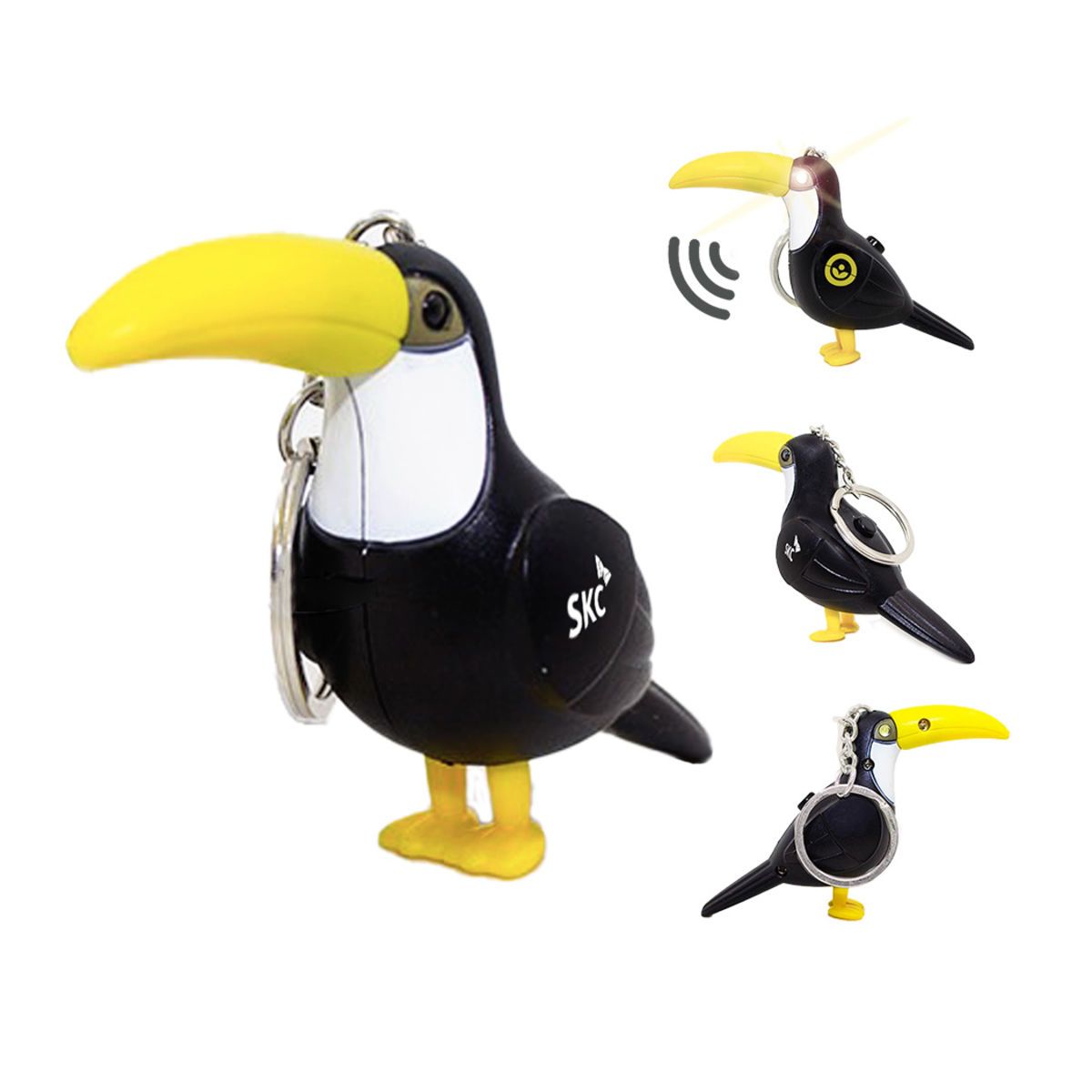 Toucan LED Keychain