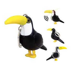 Toucan LED Keychain