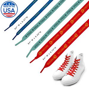 Made in the USA 64" Custom Shoelaces 3/8''