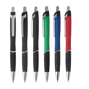 Vertex Click-Action Aluminum Ballpoint Pen