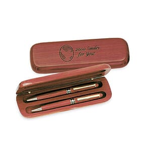 Wooden Two Pen Gift Box