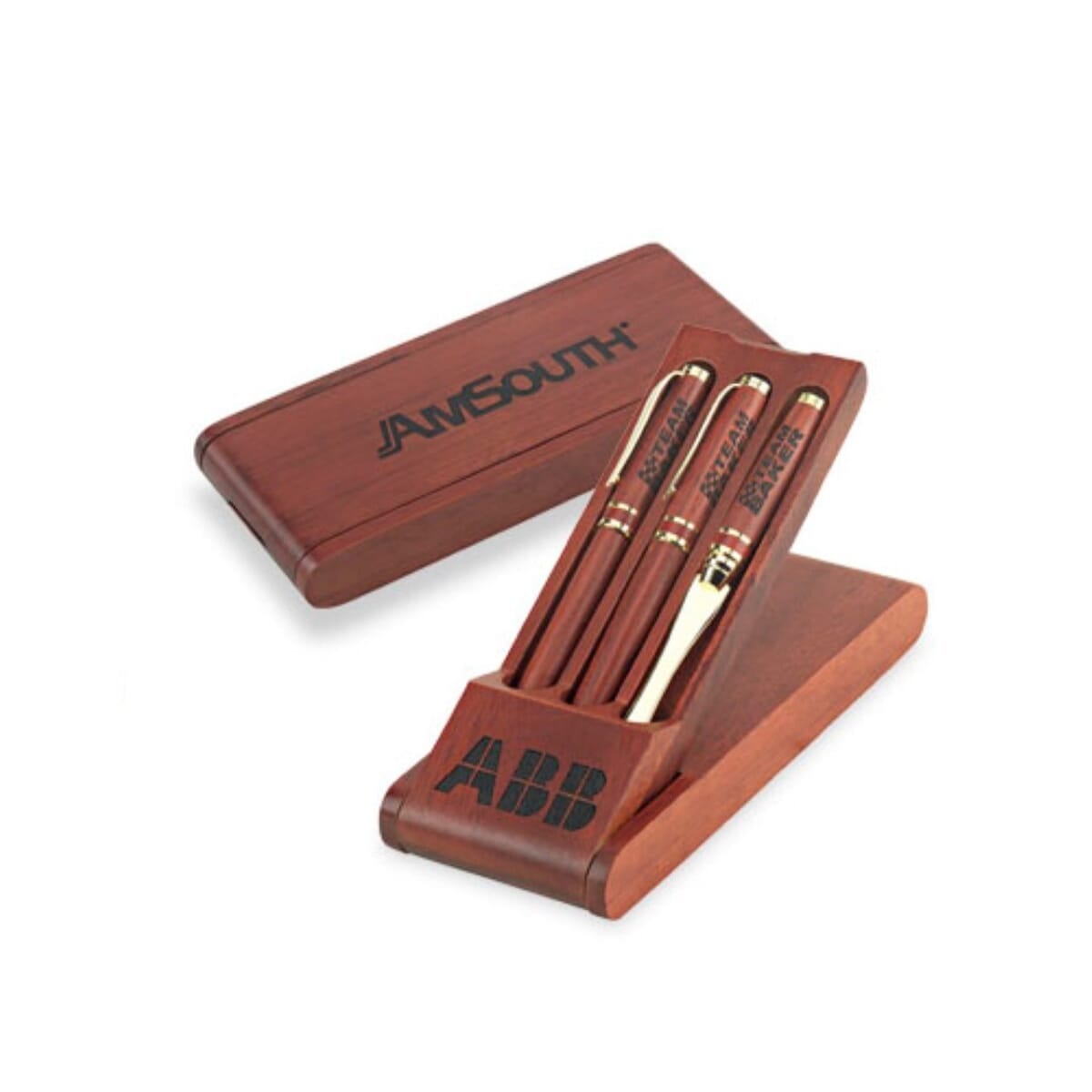 Triple Pen Rosewood Gift Box