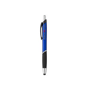 Click Action Plastic Ballpoint Stylus Pen