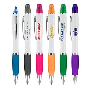 Highlighter Ballpoint Combo Pen