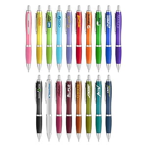 Translucent Curvy Ballpoint Pen