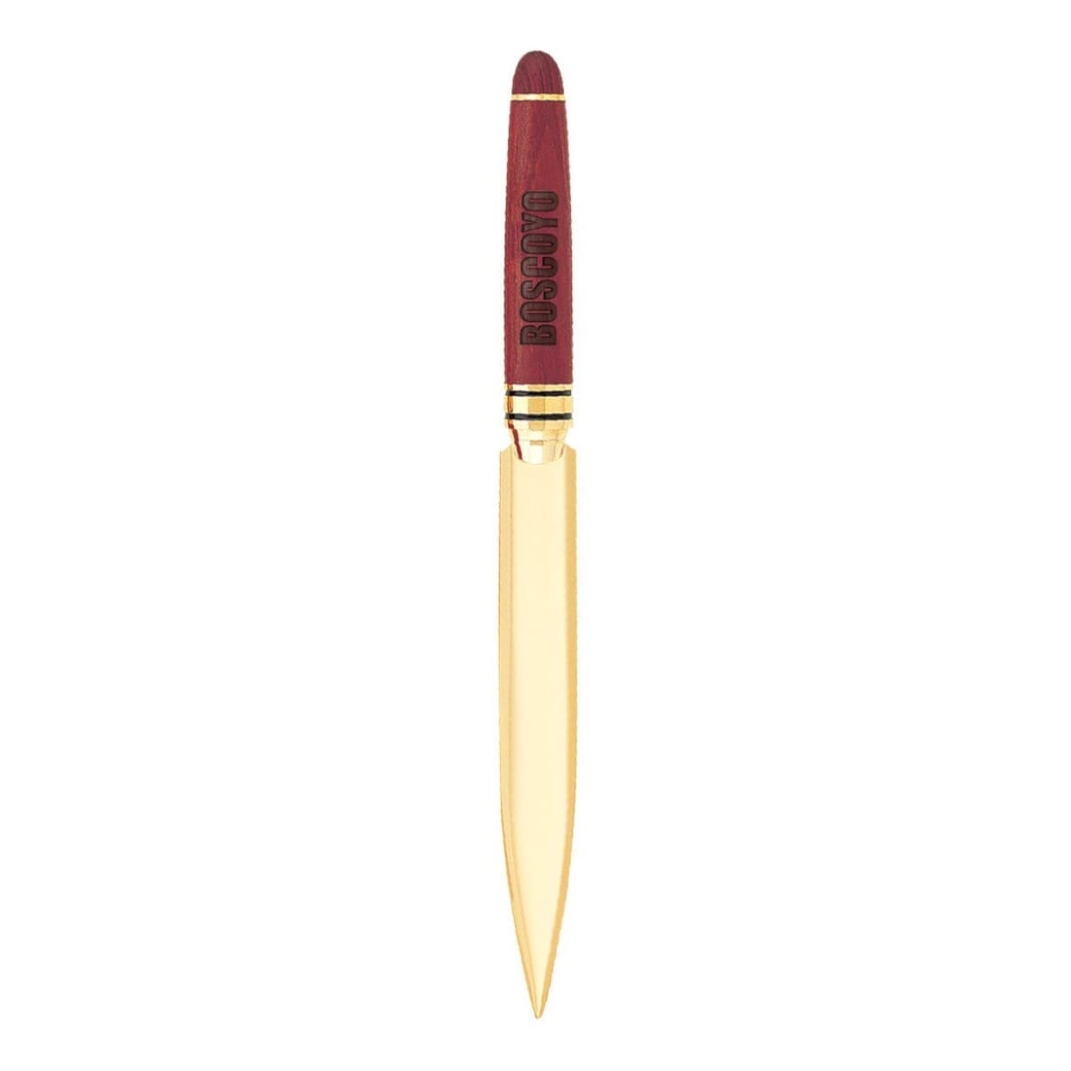 Rosewood Gold Blade Letter Opener
