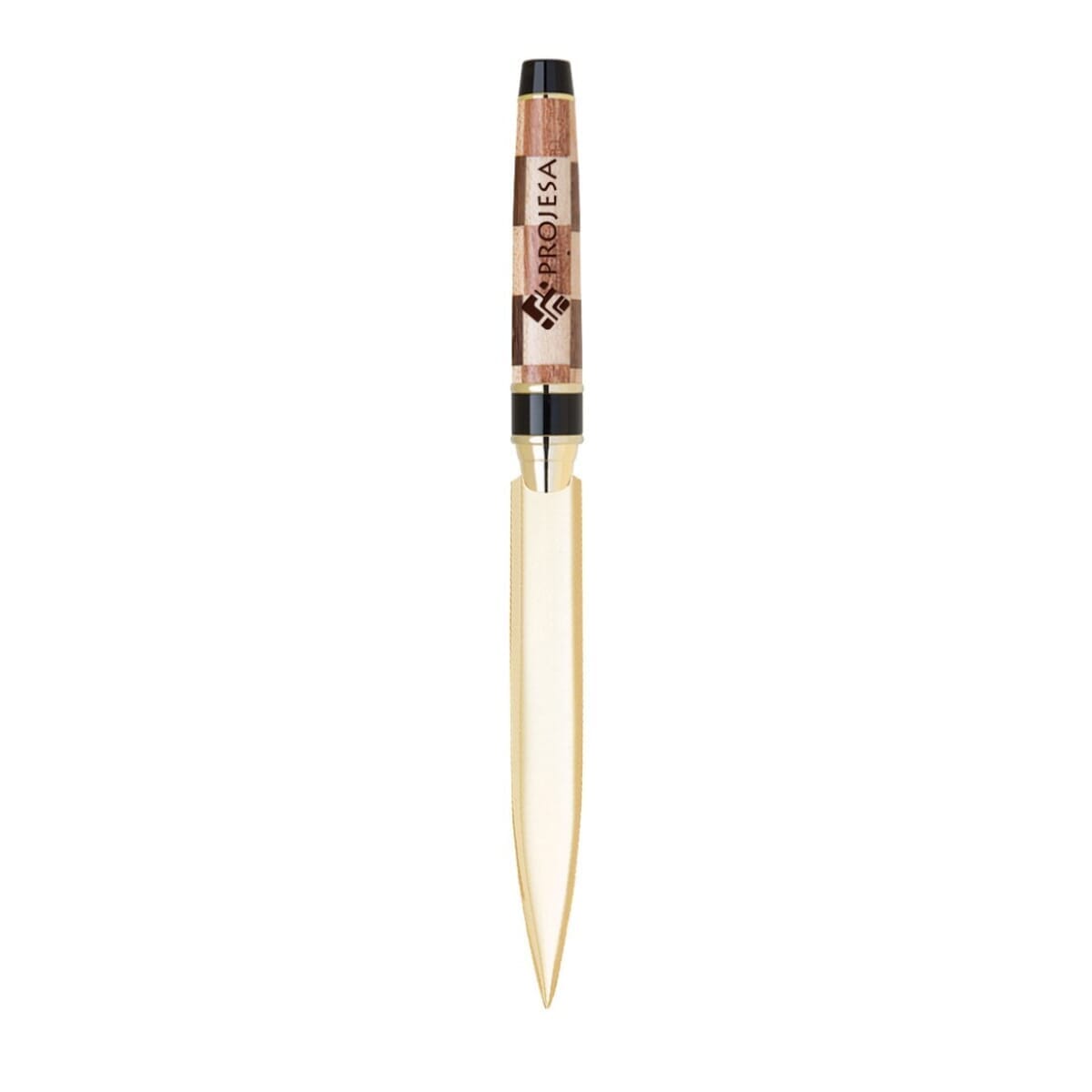 Wood Checkerboard Letter Opener