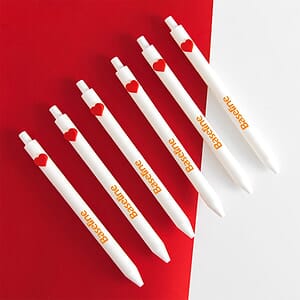 Red Heart Gel Pen