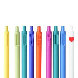 Red Heart Gel Pen