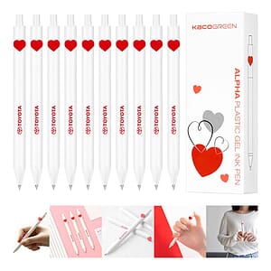 Red Heart Gel Pen