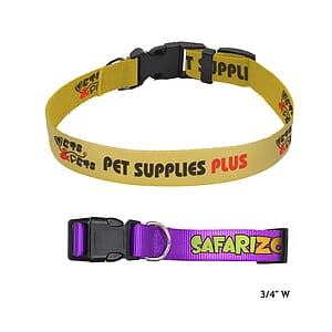 Made in the USA 3/4" Width Pet Collar