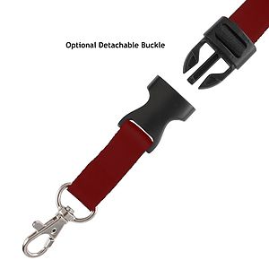 Everett Made in the USA Recycled Standard Material Lanyard 3/8'' Width