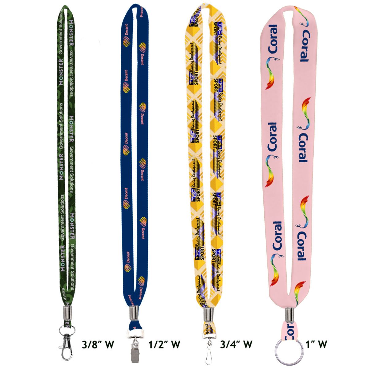 Rally Made in the USA Ultra Material Lanyard 3/4'' Width