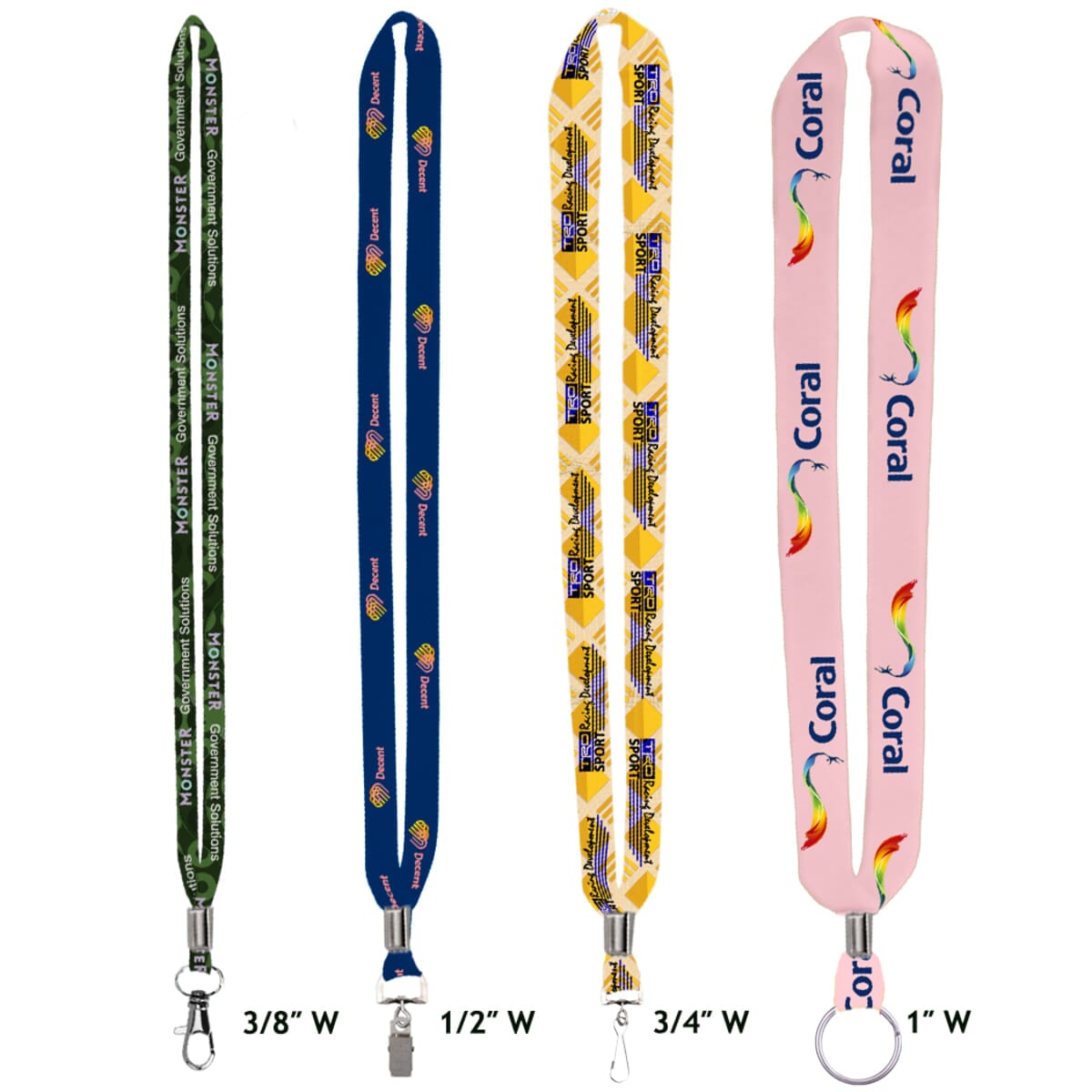 Rally Made in the USA Ultra Material Lanyard 1'' Width