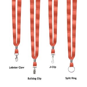 Made in the USA Ribbon Material Lanyard 7/8'' Width