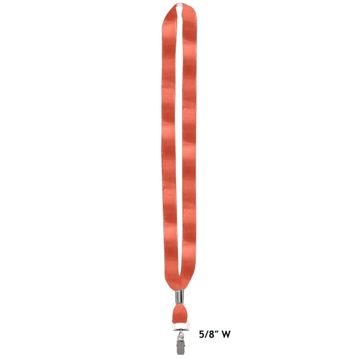 Made in the USA Ribbon Material Lanyard 5/8'' Width