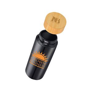 Bamboo Lid Ceramic Tumbler
