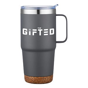 24 oz Cork Bottom Travel Mug