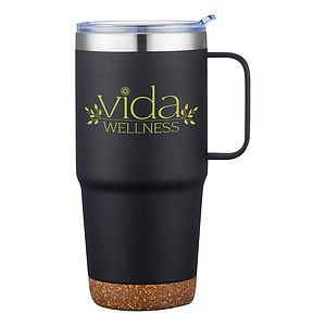 24 oz Cork Bottom Travel Mug