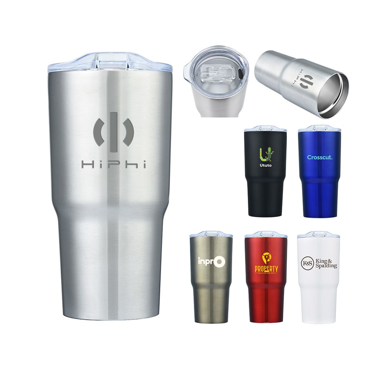Obsidian 20 oz Stainless Steel Tumbler