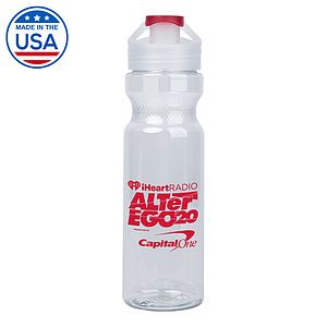 Made in the USA Monaco 28 oz. Clear Handle Water Bottle