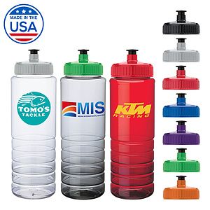 Made in the USA Newport 26 oz. Pull Spout Lid Water Bottle