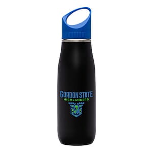 Giorno 23 oz Black Stainless Steel Bottle