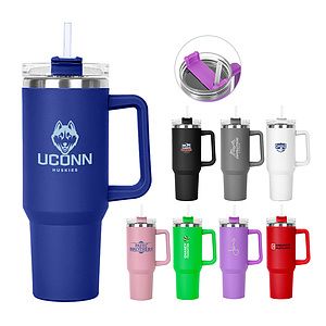 40 oz Twist Closure Straw Lid Tumbler