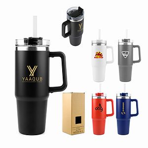 30 oz Twist-Closure Straw Lid Tumbler