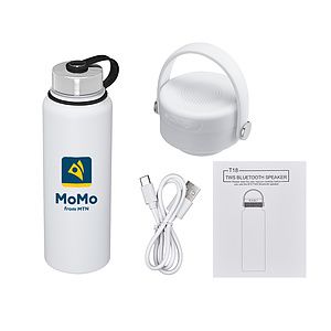 40 oz Wireless Bluetooth Speaker Water Bottle
