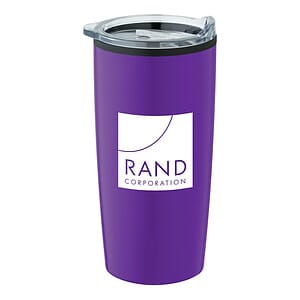 20 oz. Sleek Clear Lid Tumbler